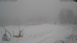 Spodní část sjezdovky