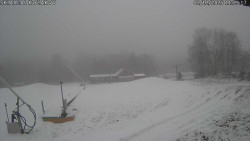 Spodní část sjezdovky