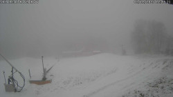 Spodní část sjezdovky