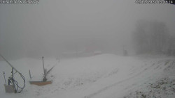 Spodní část sjezdovky