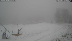 Spodní část sjezdovky