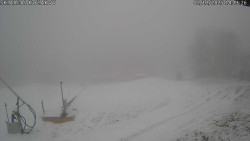 Spodní část sjezdovky