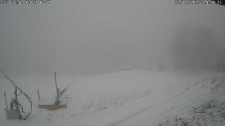 Spodní část sjezdovky