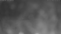 Spodní část sjezdovky