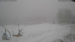 Spodní část sjezdovky