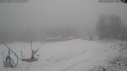 Spodní část sjezdovky