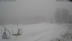 Spodní část sjezdovky