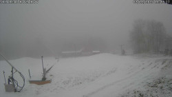 Spodní část sjezdovky