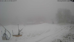 Spodní část sjezdovky