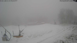 Spodní část sjezdovky