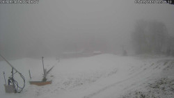 Spodní část sjezdovky