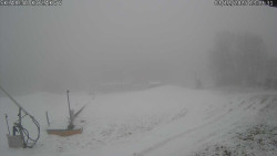 Spodní část sjezdovky