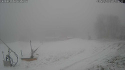 Spodní část sjezdovky