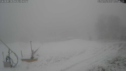 Spodní část sjezdovky