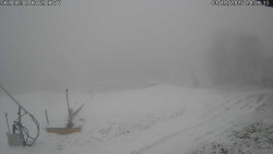 Spodní část sjezdovky