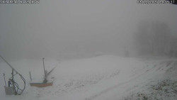 Spodní část sjezdovky