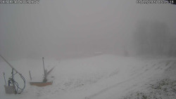 Spodní část sjezdovky