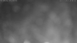 Spodní část sjezdovky