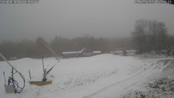 Spodní část sjezdovky