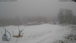 Spodní část sjezdovky