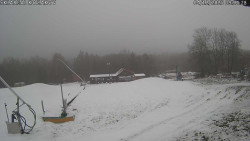 Spodní část sjezdovky