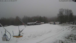 Spodní část sjezdovky