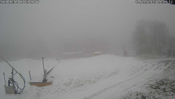 Spodní část sjezdovky