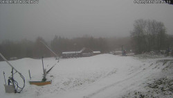 Spodní část sjezdovky