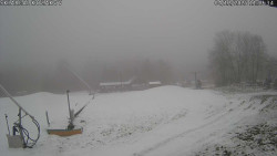 Spodní část sjezdovky