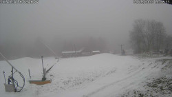 Spodní část sjezdovky