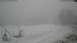 Spodní část sjezdovky