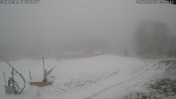 Spodní část sjezdovky