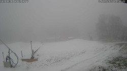 Spodní část sjezdovky