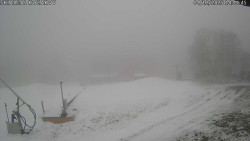 Spodní část sjezdovky