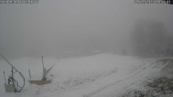 Spodní část sjezdovky