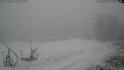 Spodní část sjezdovky