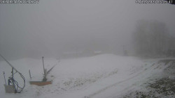 Spodní část sjezdovky