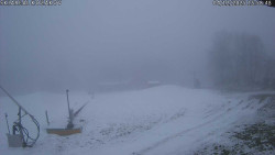 Spodní část sjezdovky