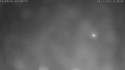 Spodní část sjezdovky