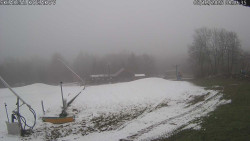 Spodní část sjezdovky