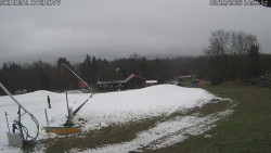 Spodní část sjezdovky