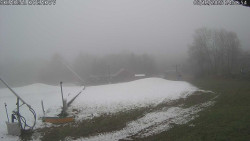 Spodní část sjezdovky