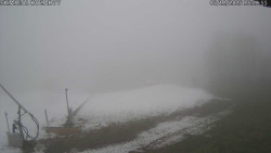 Spodní část sjezdovky