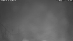 Spodní část sjezdovky