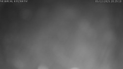 Spodní část sjezdovky