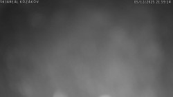 Spodní část sjezdovky