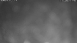 Spodní část sjezdovky