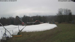 Spodní část sjezdovky