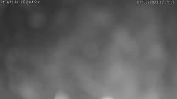 Spodní část sjezdovky