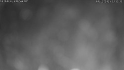 Spodní část sjezdovky